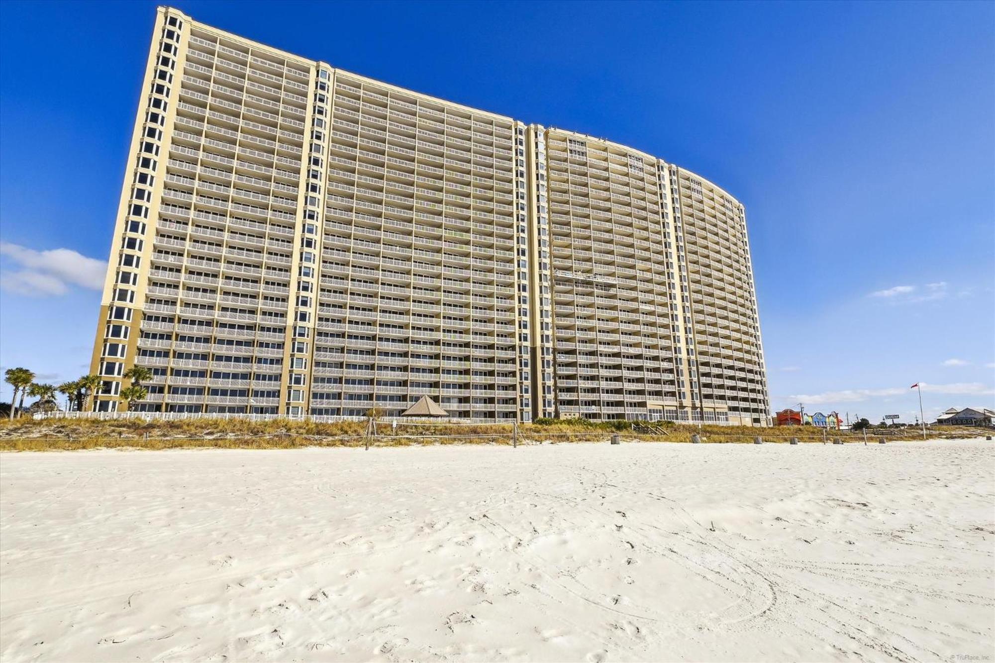 Apartment Emerald 1830 - 2 Bedroom 2 Bathbunks Sleeps 8 Panama City Beach